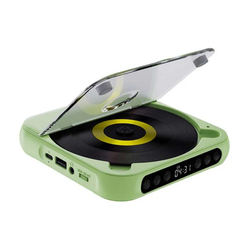 KlarTone CD™ – Trådløs Bærbar CD-Afspiller med Bluetooth