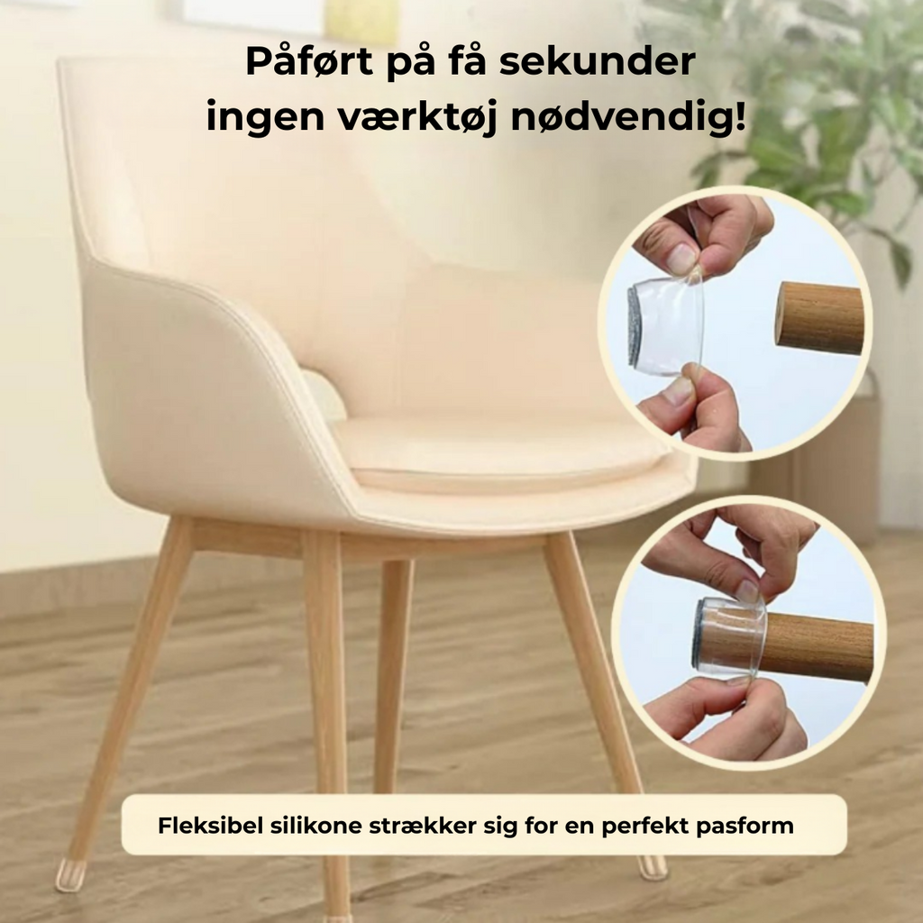 StolSkjold™ - Den bedste lydisolerende beskyttelse til dit gulv!