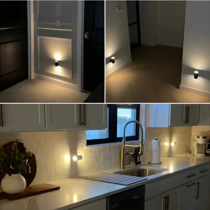 Lunara™ – Smart LED-væglampe med automatisk stemningslys