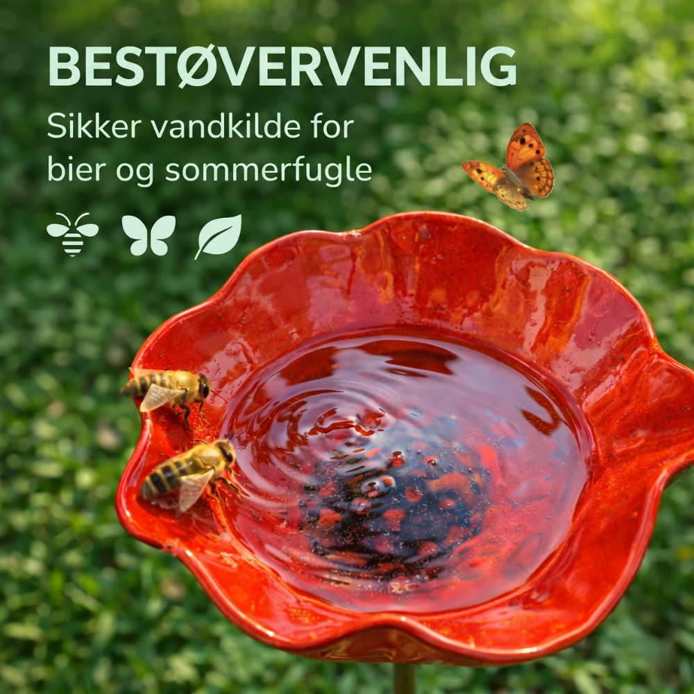 AviFlora™ – Botanisk Vandstation til Fugle, Bier & Sommerfugle