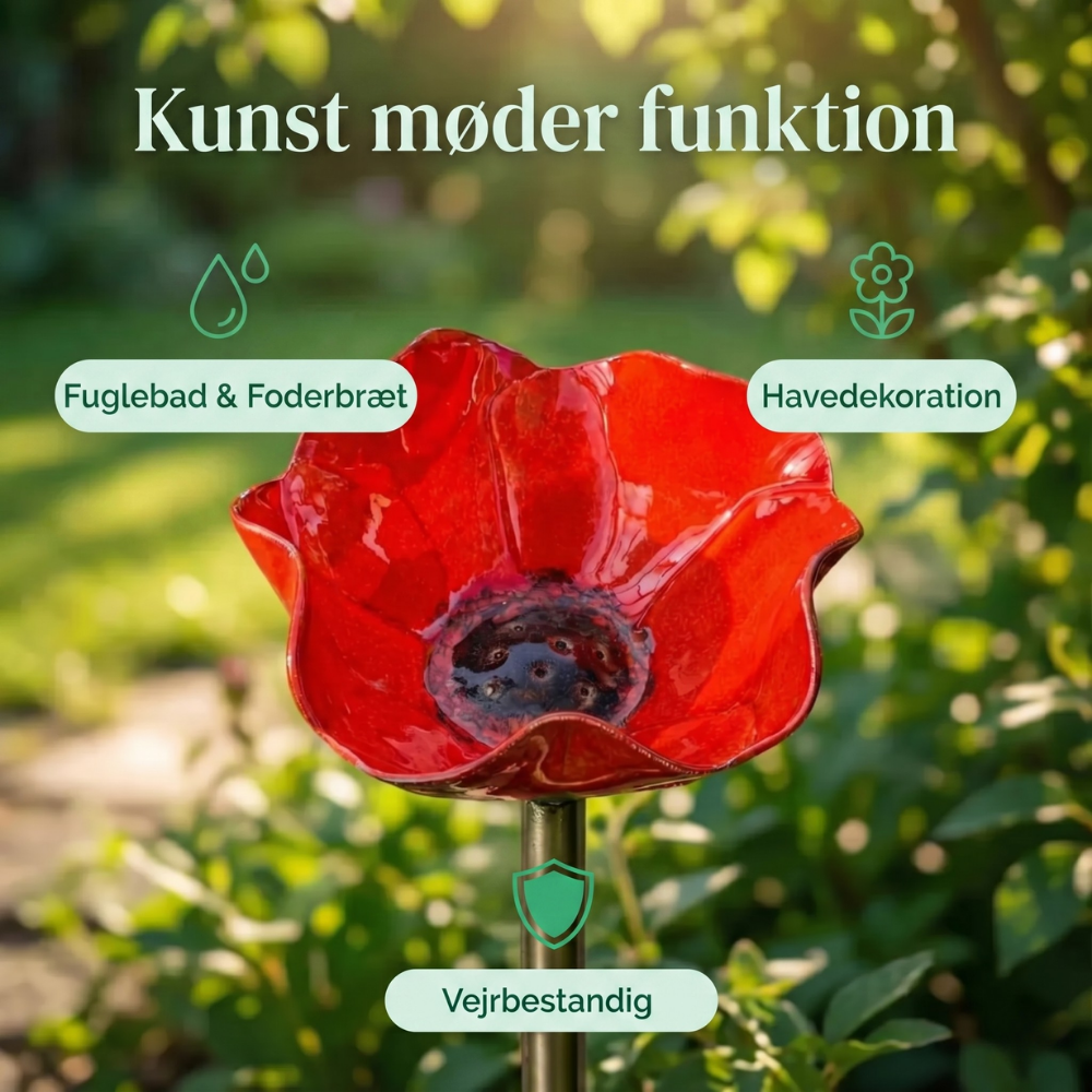 AviFlora™ – Botanisk Vandstation til Fugle, Bier & Sommerfugle