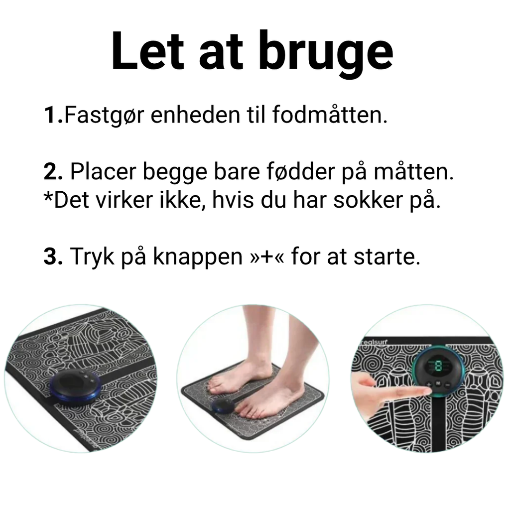 LymfoAktiv – Innovativ NMES-fodmassage til blodcirkulation og væskestrøm