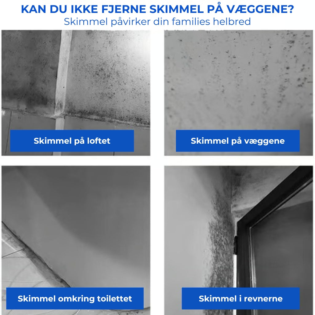 SkimmelStop™ - Hurtigvirkende spray mod skimmel
