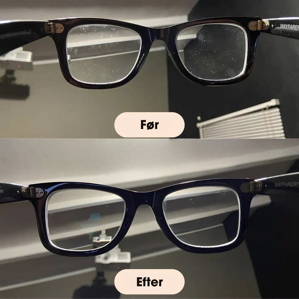 OptiClear® - Se klarere med ultralydsrenseren