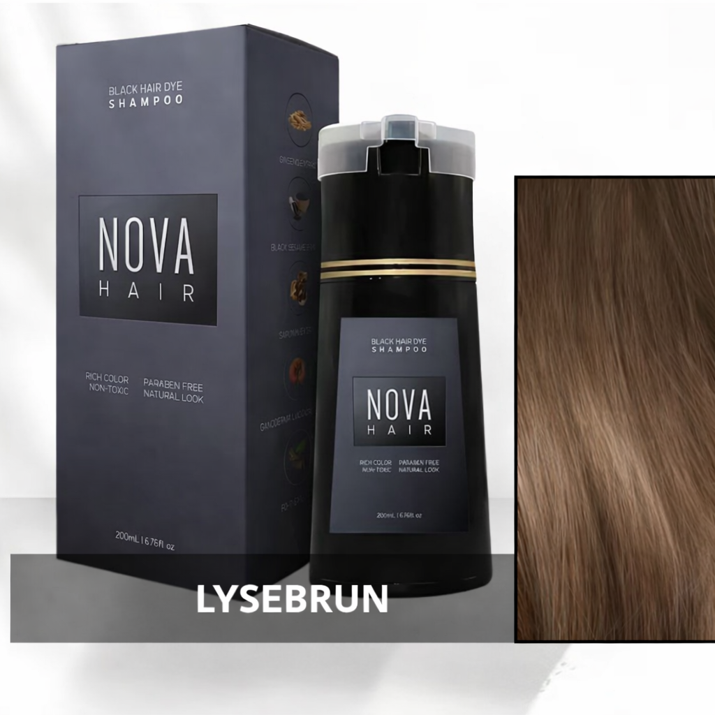 Nova™ farveshampoo – fri for ammoniak, hydrogenperoxid og PPD