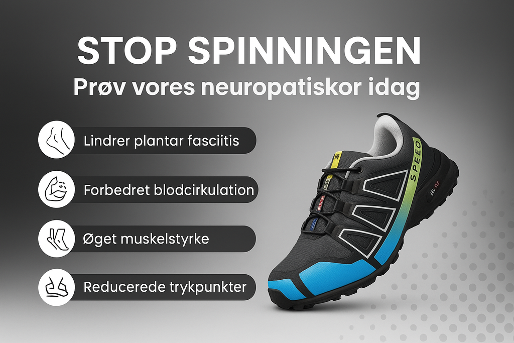 Trekon™ - Ergonomiske og smertelindrende ortopædiske udendørssko til mænd