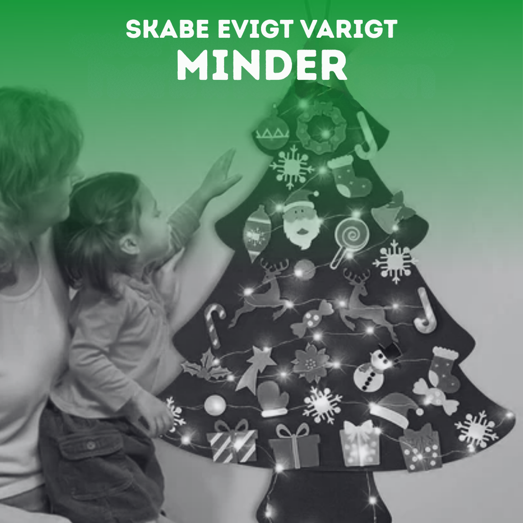 MiniJuletræet™ - Interaktivt juletræ for børn.