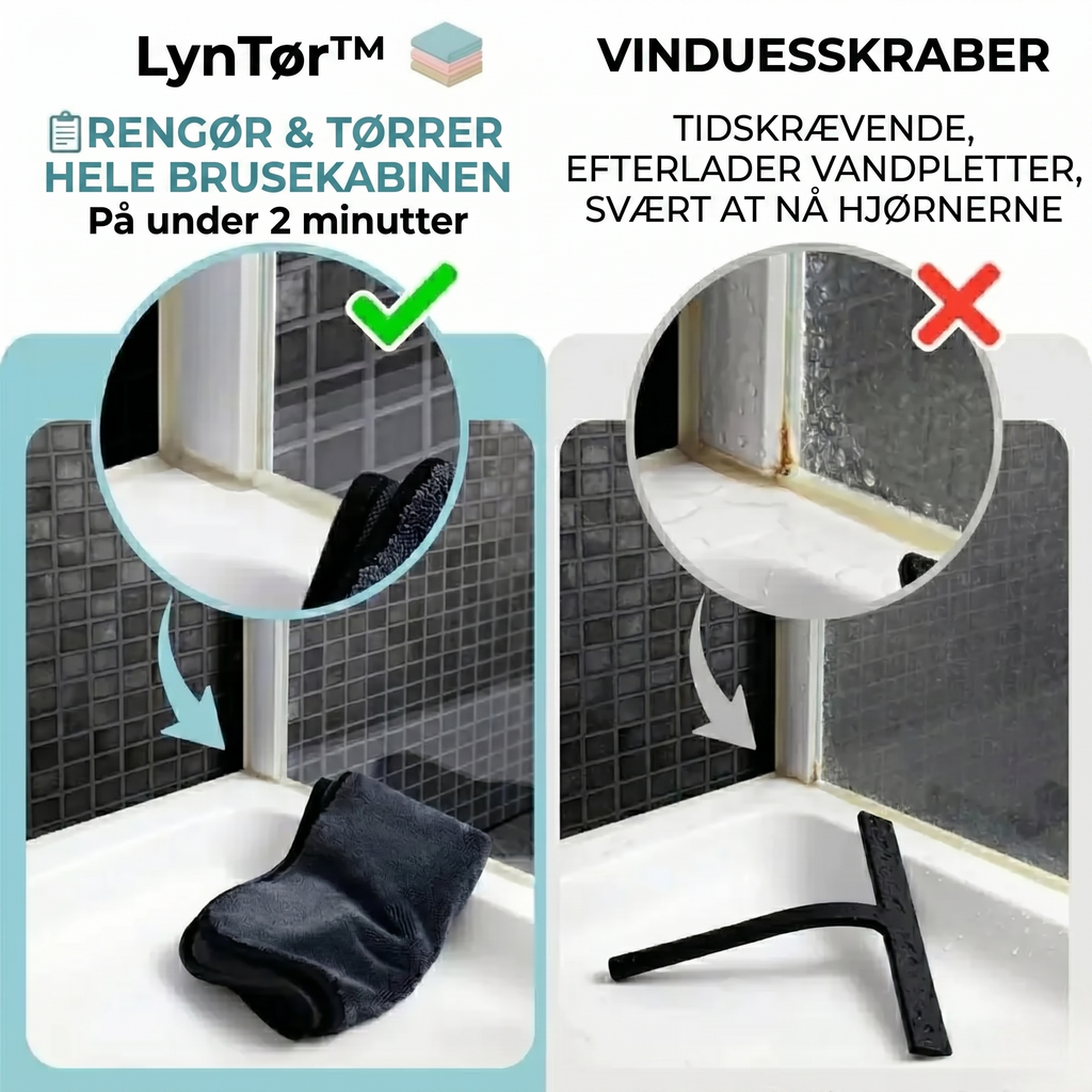 LynTør™ – Superabsorberende tørreklud