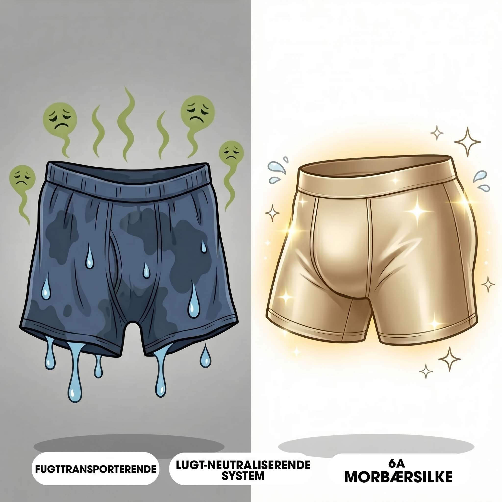 NordSilk™ Silkebløde Boxershorts – Køb 3, Få 3 GRATIS