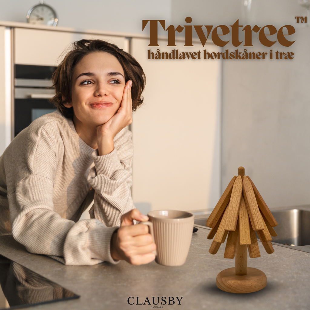 Trivetree™ – Træ Bordskånere & Varmeresistent Bordmåtte