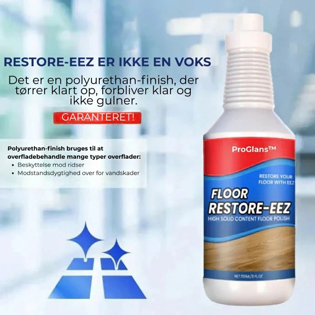 ProGlans™ – Gulvfornyer & Beskytter til Flere Overflader